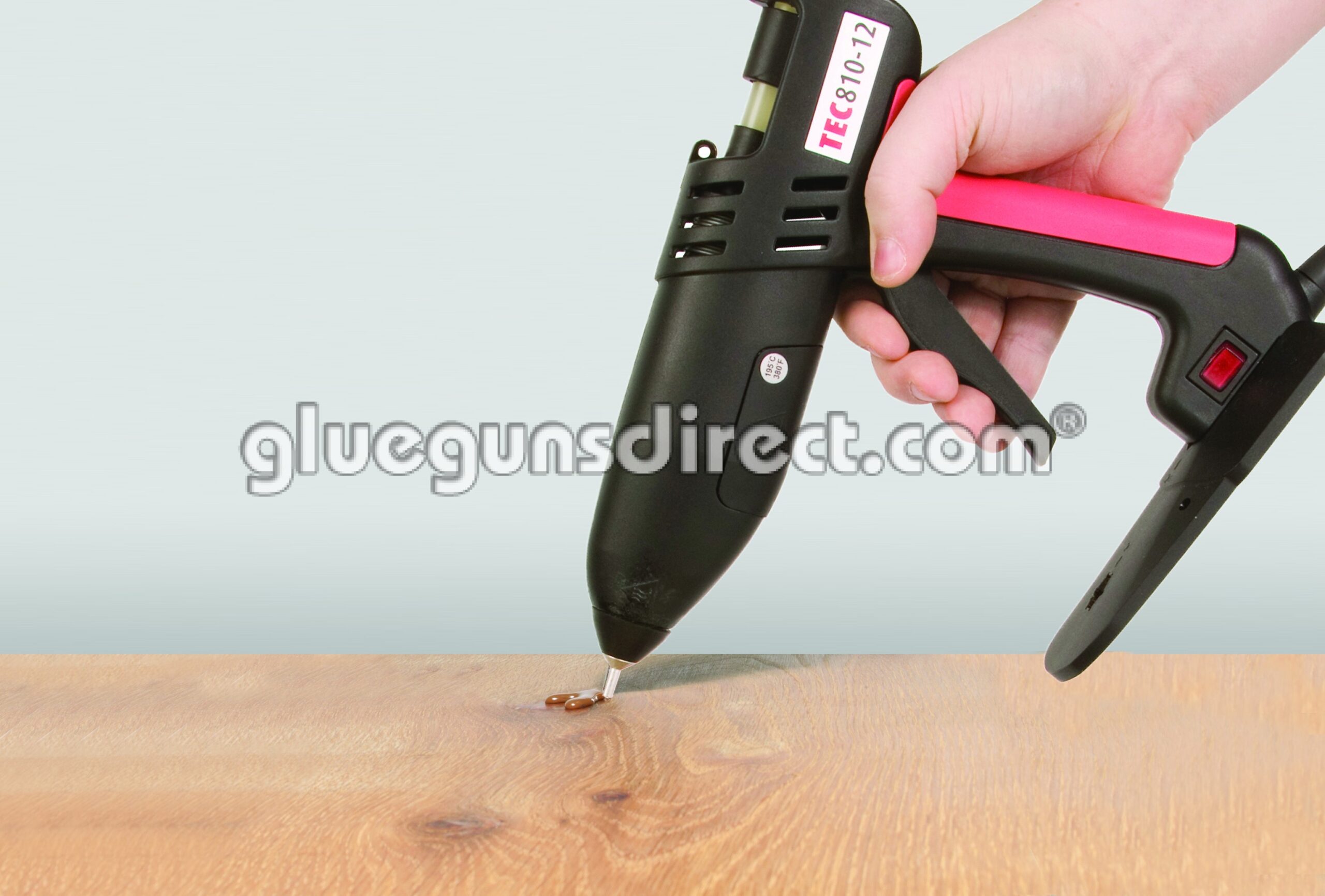 Knot Holes made good in seconds with Tecbond 7718 glue sticks Glue