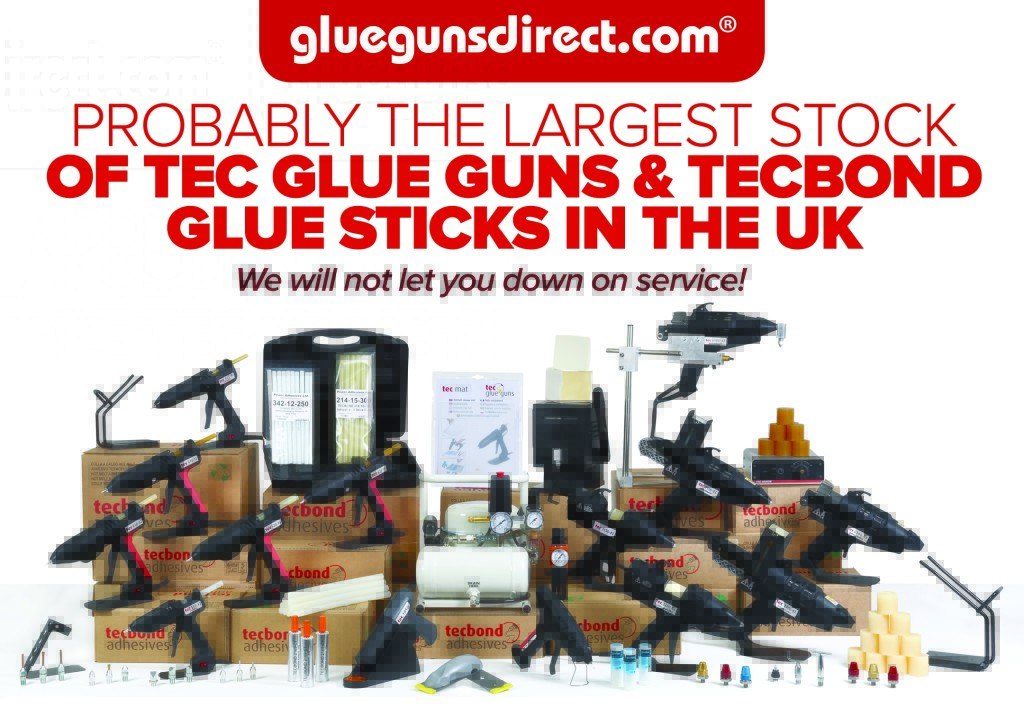 Have a "GLUING" problem try our GLUE SELECTOR Glue Sticks, Guns