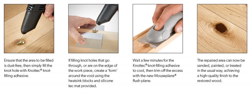 How to Fill Voids and Knot Holes in Wood